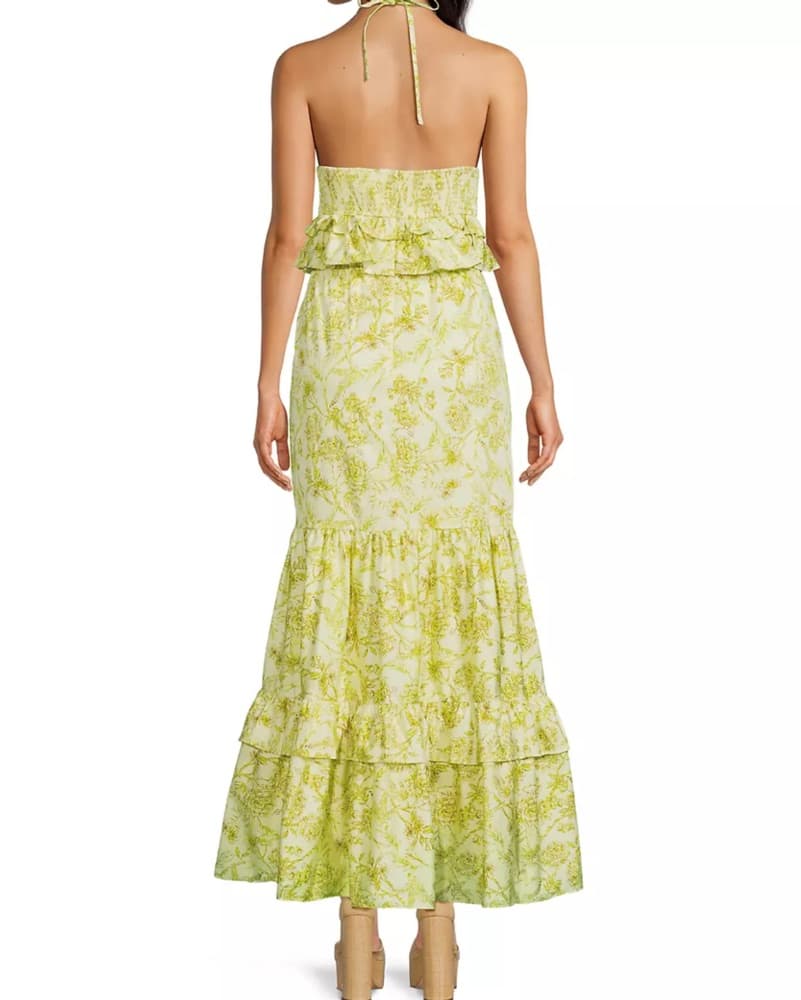 Hutch Yellow Maxi Dress  - Image 5