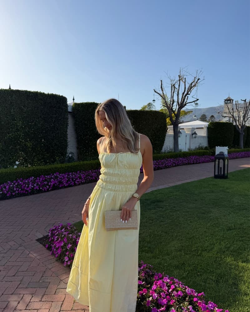 PrincessPolly Loralei Shirred Maxi Dres - Image 4