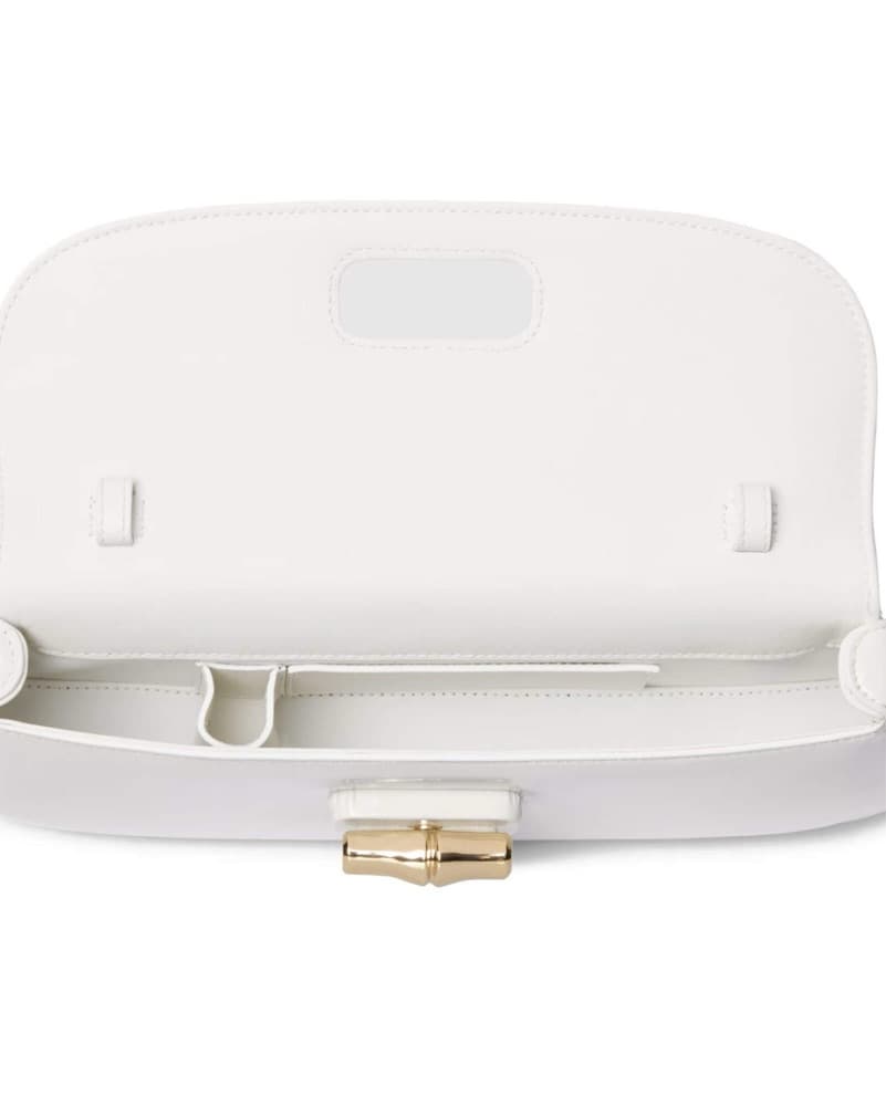 Gucci Bamboo E/W Clutch - White - Image 5