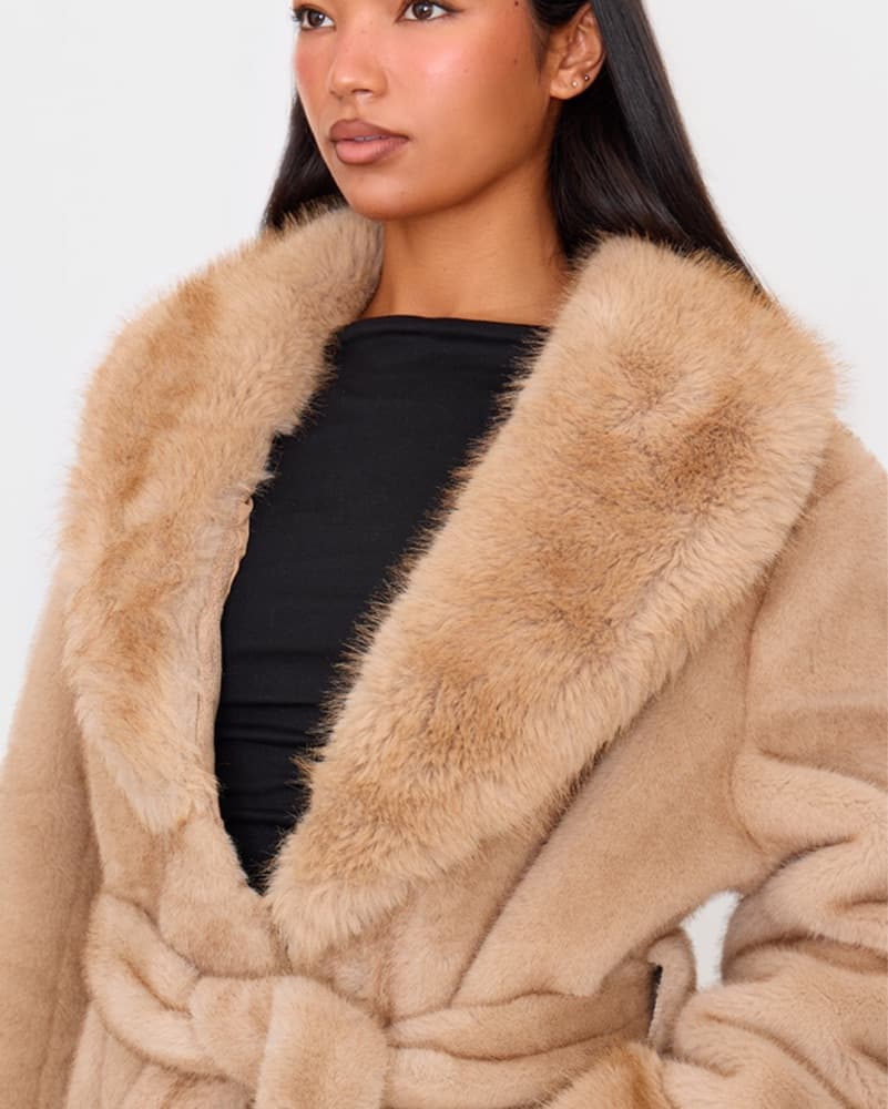 Faux fur Coat  - Image 2