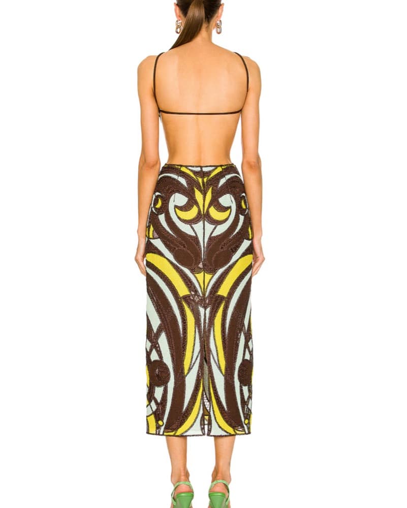 EMILIO PUCCI Totem Embroidery Dress - Image 2