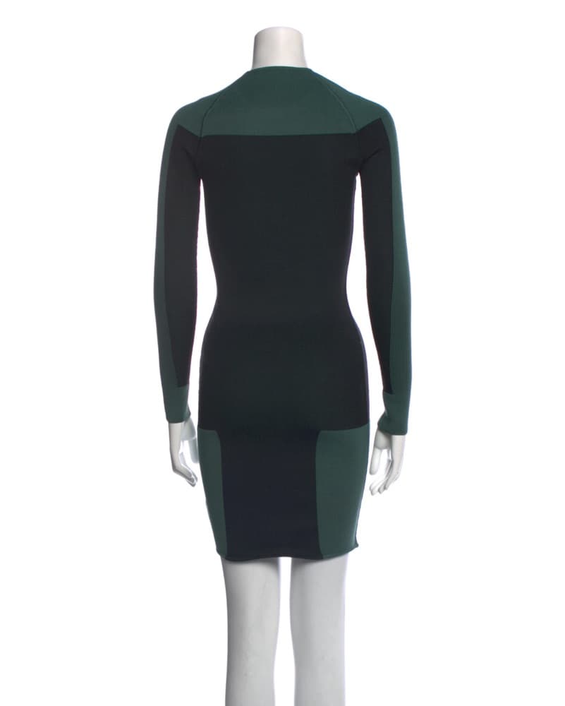 Alexander Wang Color Block Knit Dress - Image 3