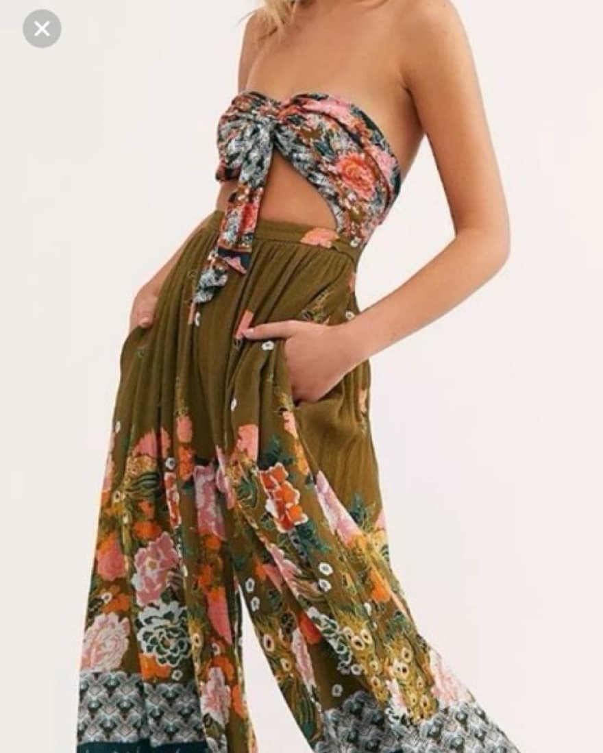 Free People Flora Jumpsuit XS - Image 1