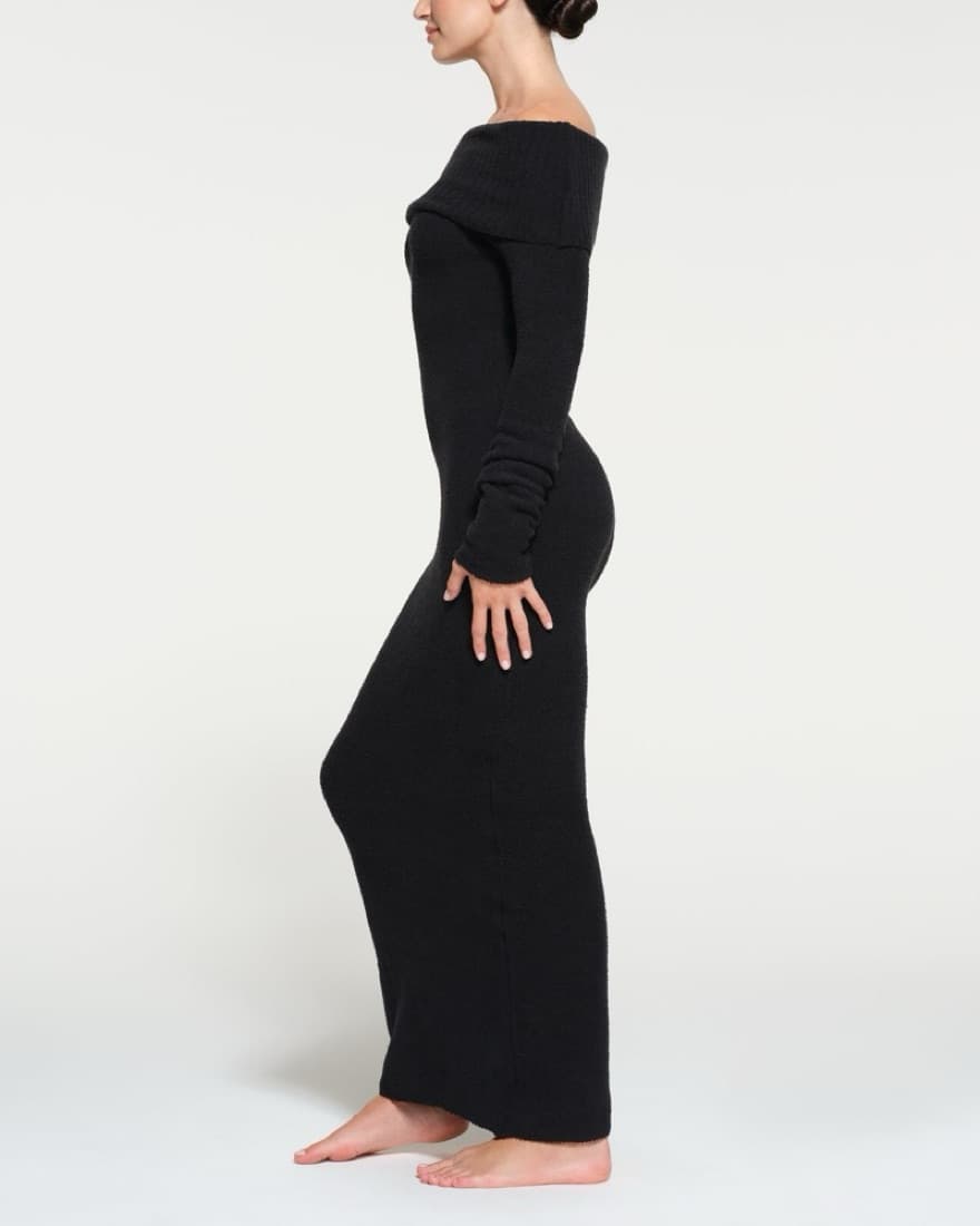 Skims - Cozy Knit Off The Shoulder Dress - Image 2