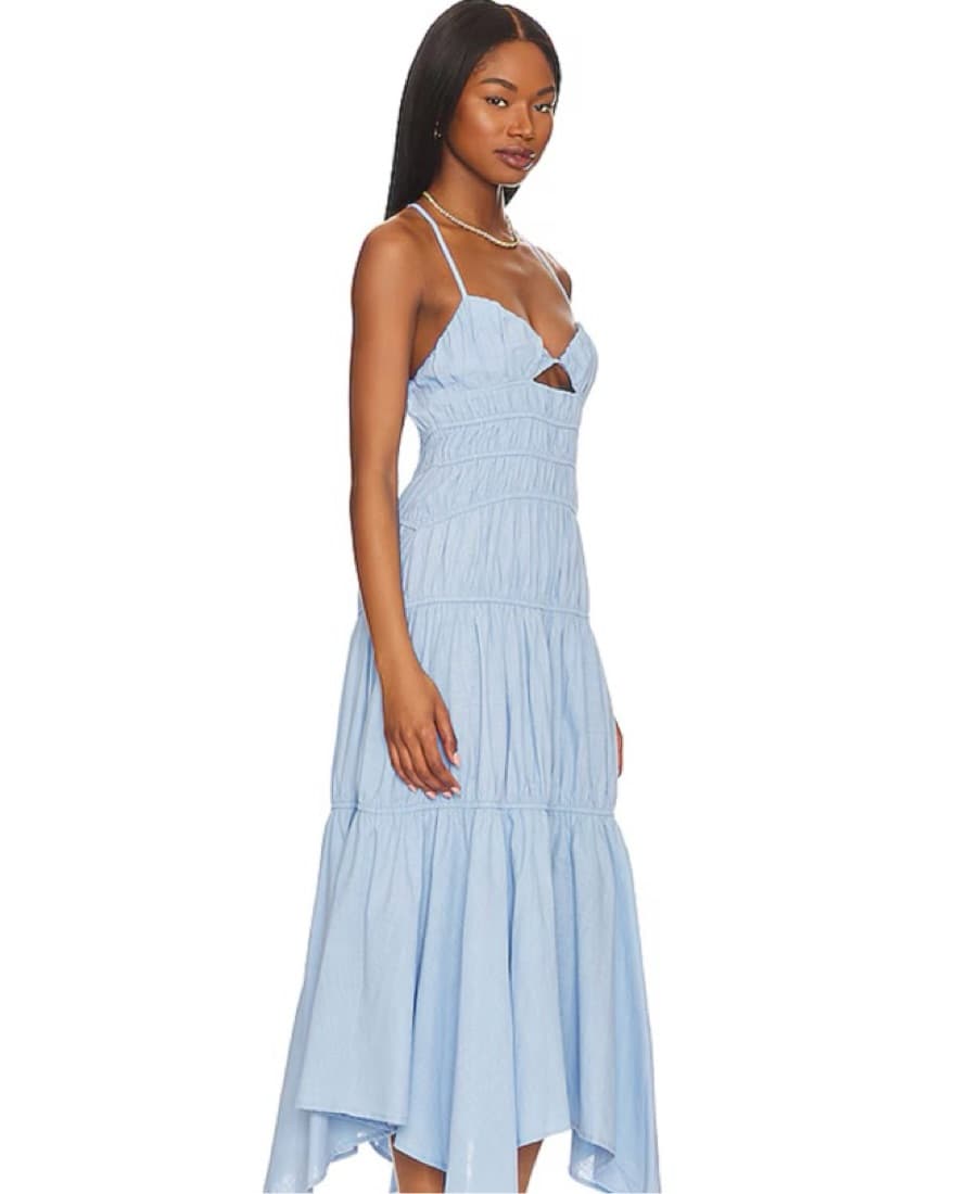 SNDYS Tahlia Dress (Light Blue) - Image 2