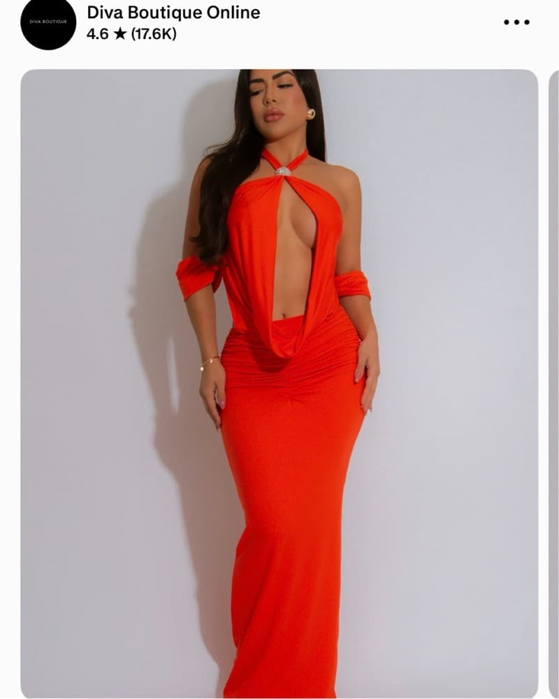 Formal Dress / Vacation Dress/birthday  - Image 1