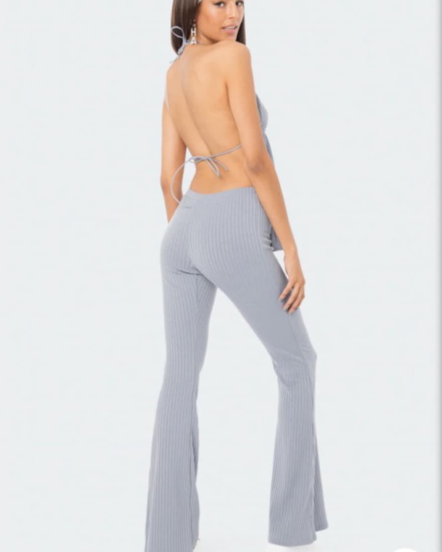 Editked Claire Ribbed Two Piece Set  - Image 2