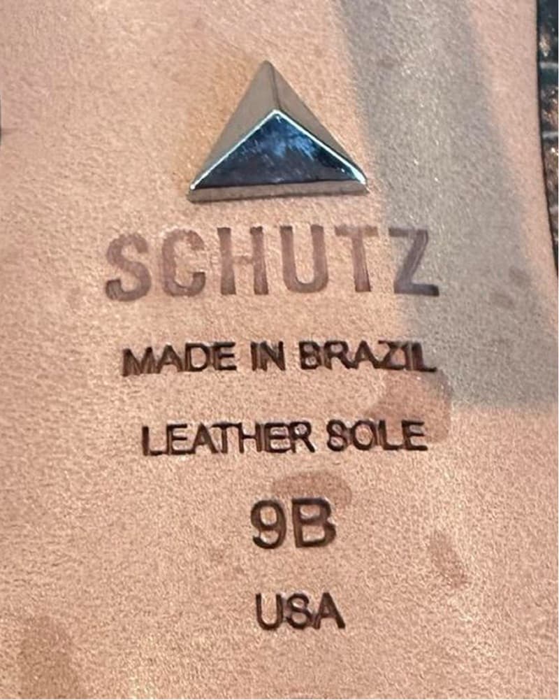 Schutz Brown snakeskin ankle boots  - Image 4