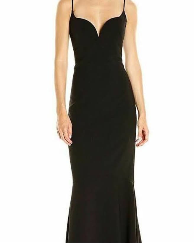 Jill Stuart Sweetheart Neck Gown Black - Image 2