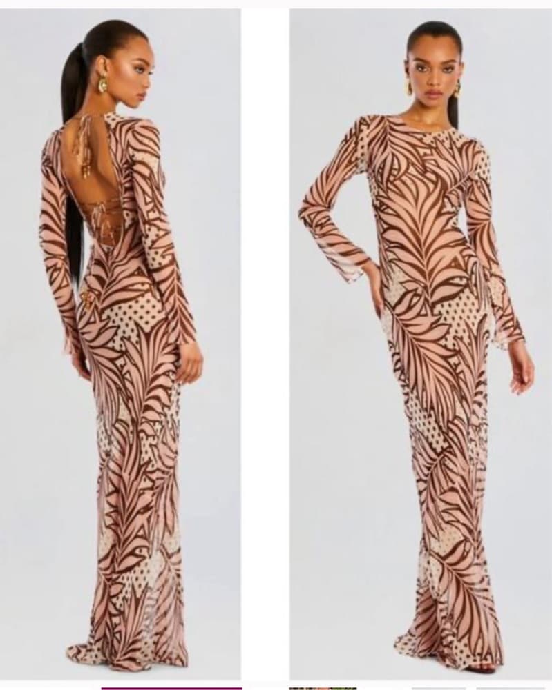 Retrofete Vienna Silk Dress - Image 1