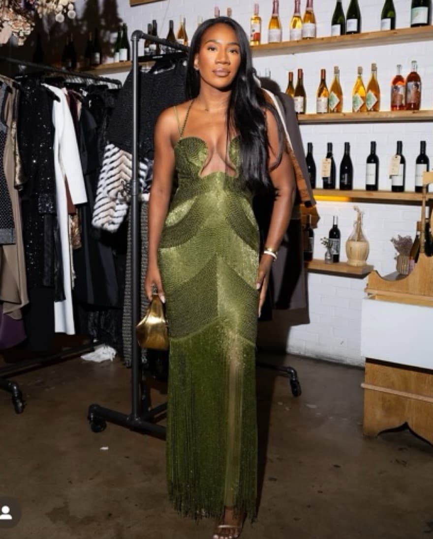 Beaded Midi Dress - Image 2