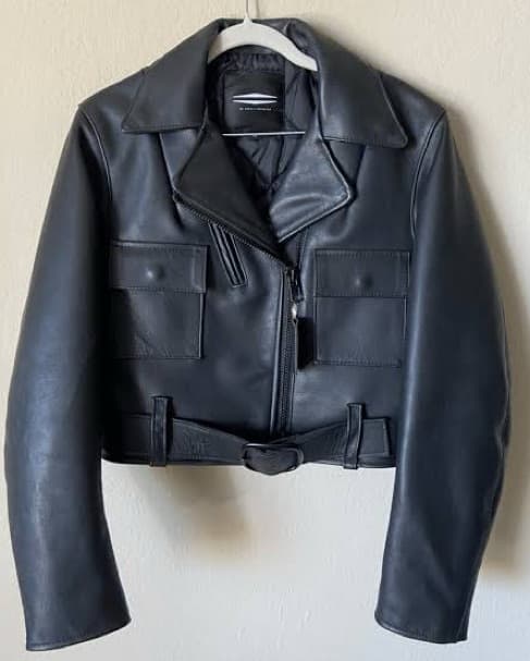 Harley Davidson Leather Biker Jacket - Image 3