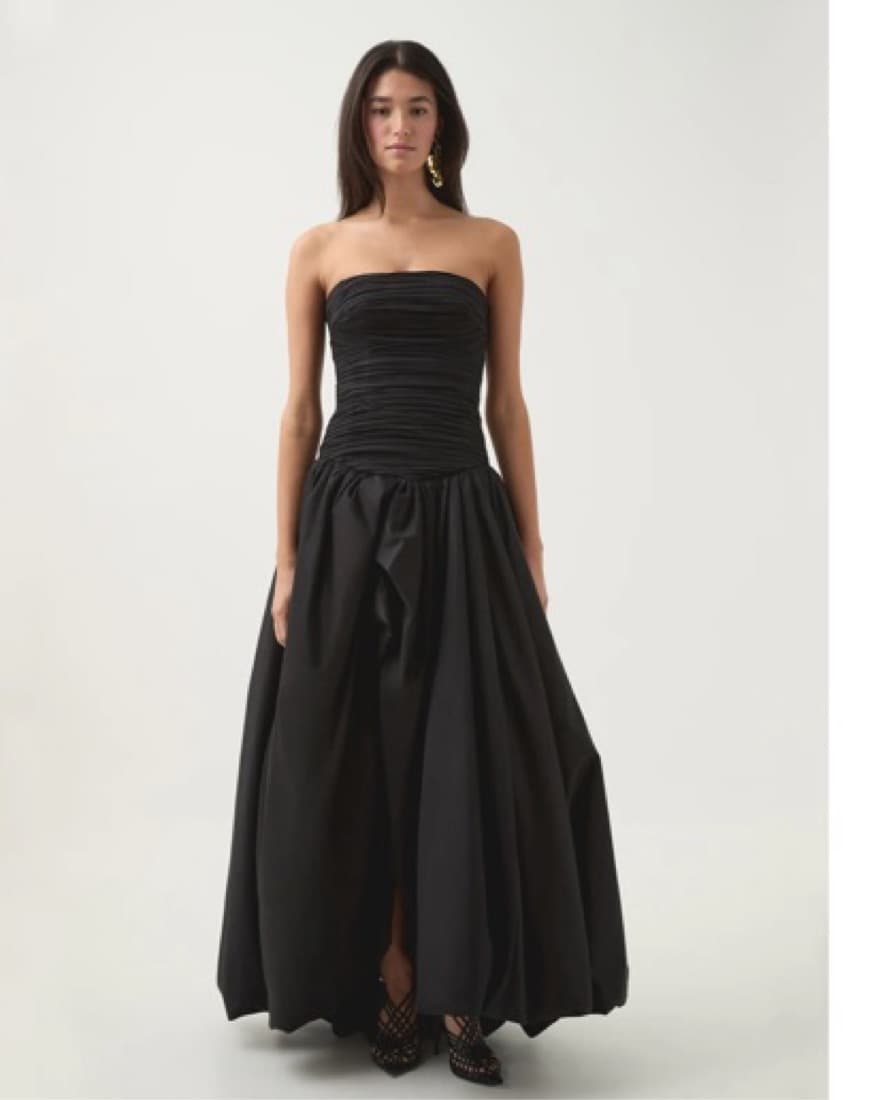 AJE Violette Bubble Hem Maxi Dress - Image 3