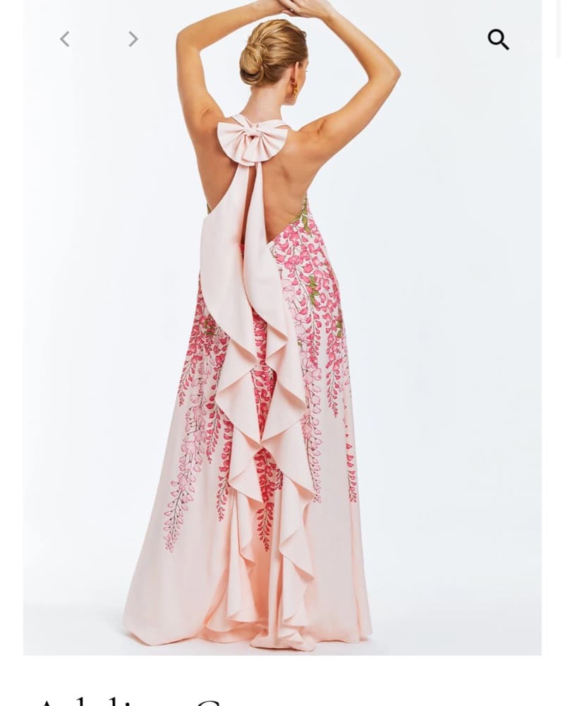 Floral Pink Dress - Image 3