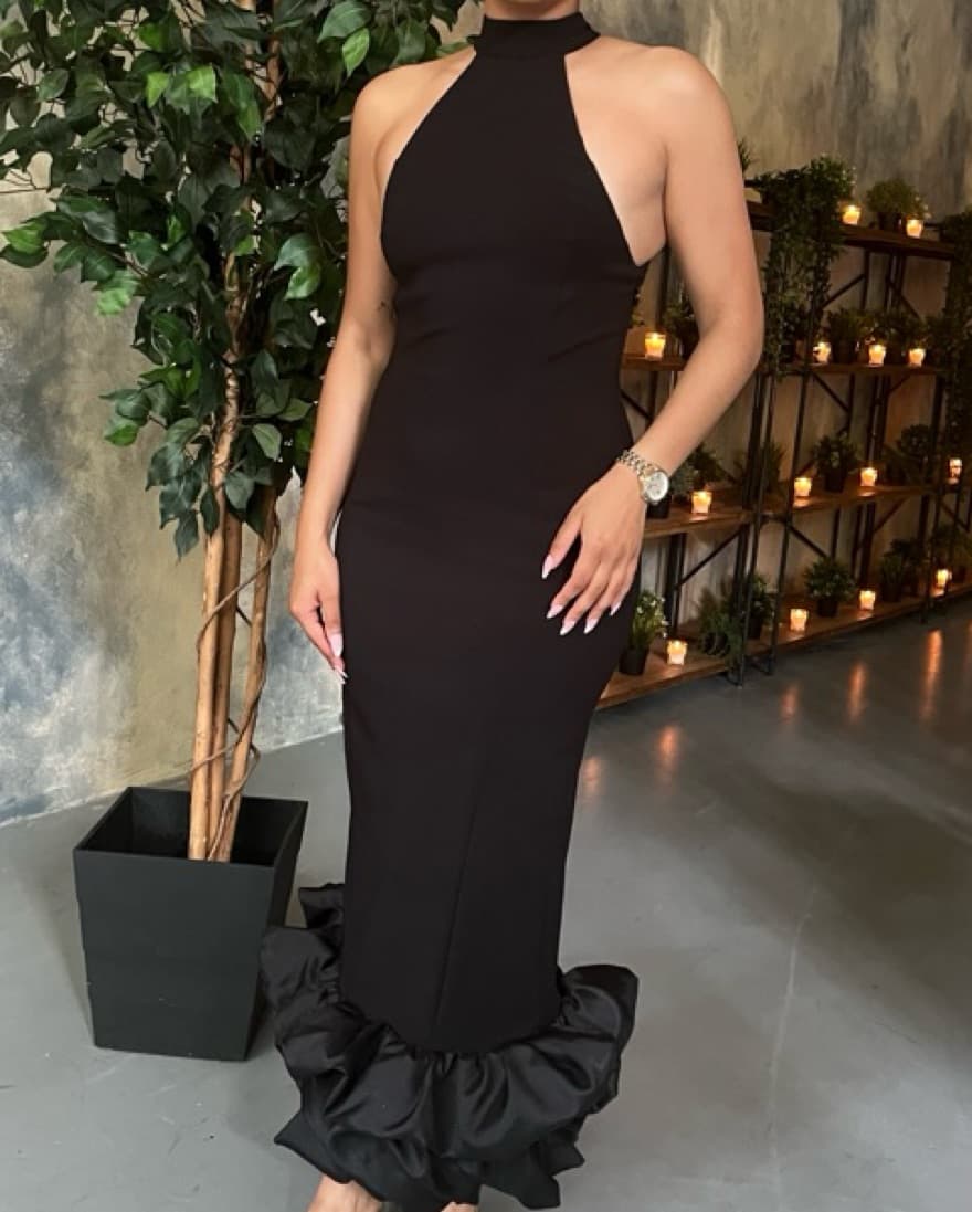 House of CB Juniper Halter Neck Dress - Image 2