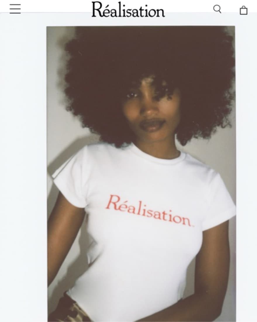 Realisation Par Logo Baby Tee SZ S - Image 3