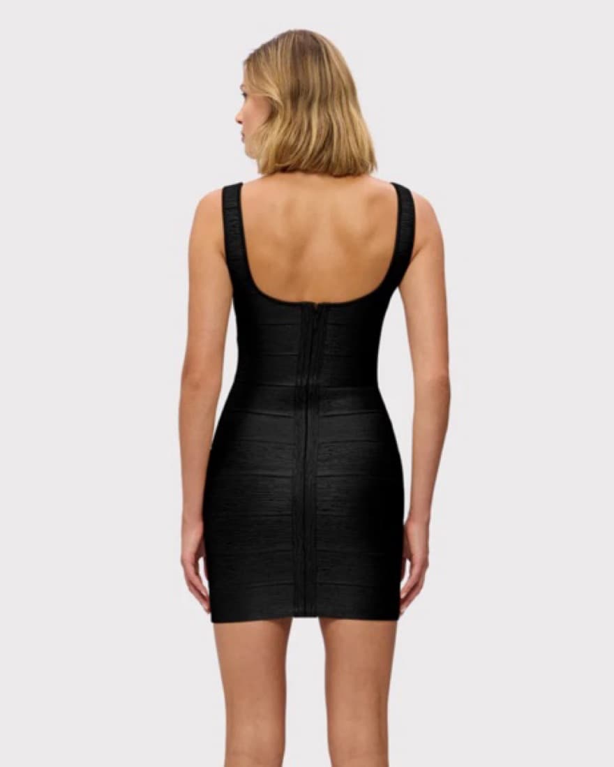 THE METALLIC GABRIELLA DRESS - Image 4