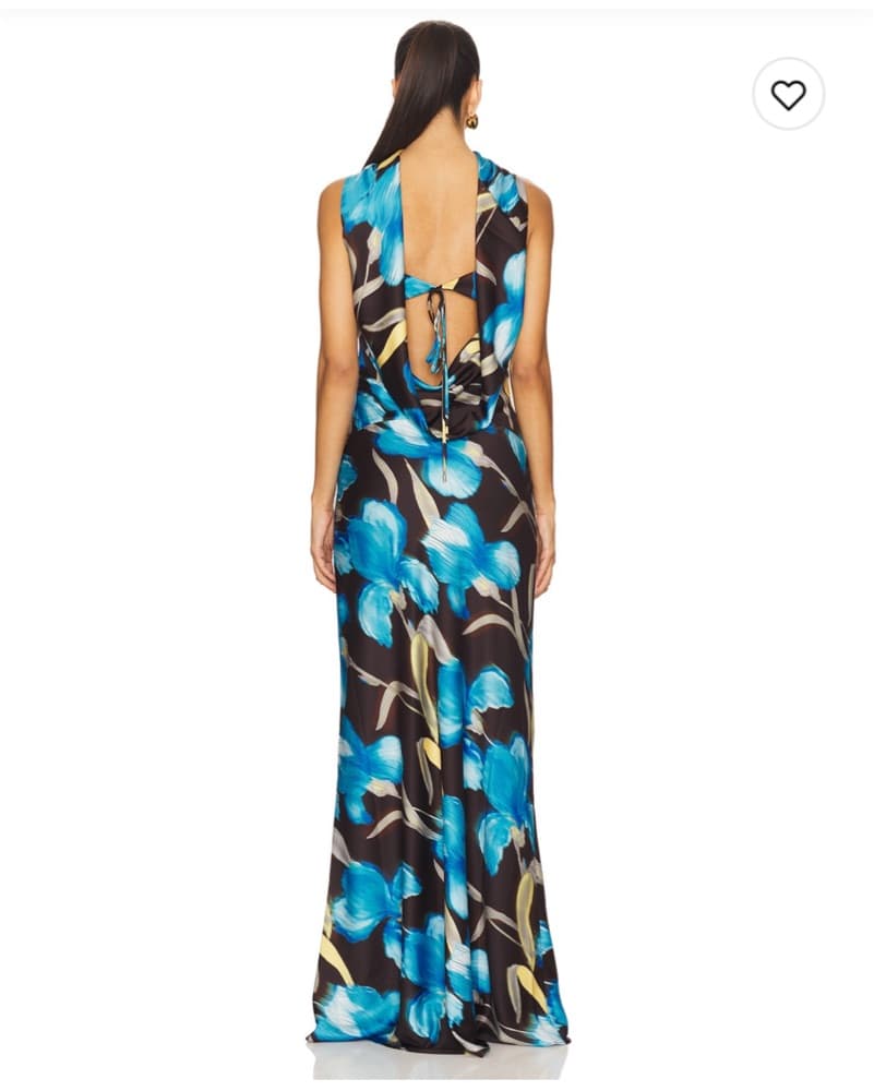 Rebecca Vallance Floral Print Maxi Dress - Image 3