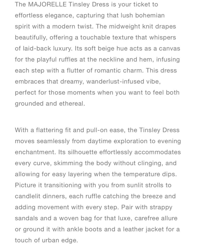 Majorelle Tinsley Dress - Image 6