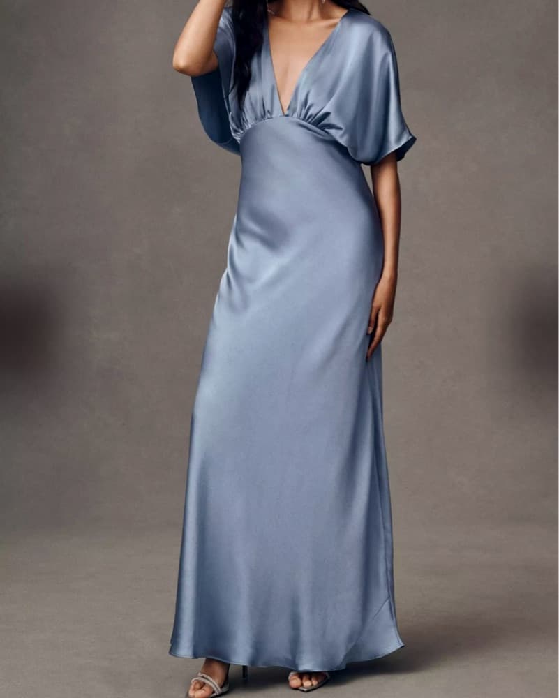 Anthropologie | BHLDN Blue Formal Dress  - Image 1