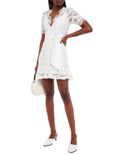 Sandro Lace Wrap Zany Dress  - Image 1