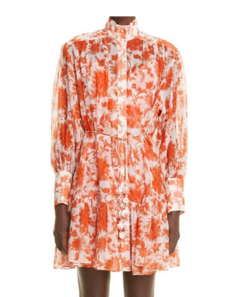 Zimmermann Vibrant Floral Print Dress - Image 1