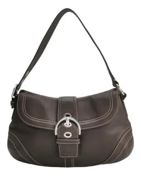 Brown Vintage Coach Soho Shoulder Bag - Image 1