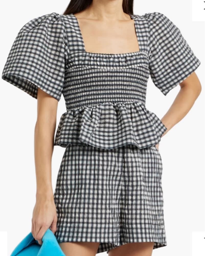 Ganni Matching Gingham Set - Image 2