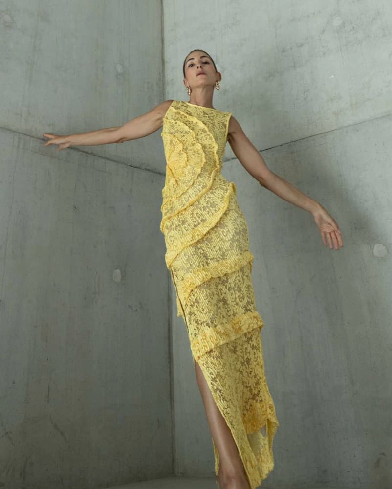 Spiral Dress Floor Length  - Image 1