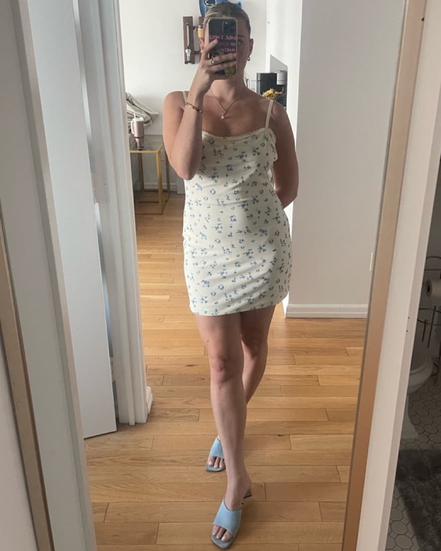 Guizio Floral Mini Dress  - Image 1