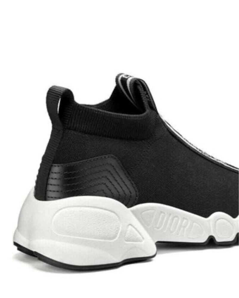  Black Christian Dior Sock Sneakers - Image 4
