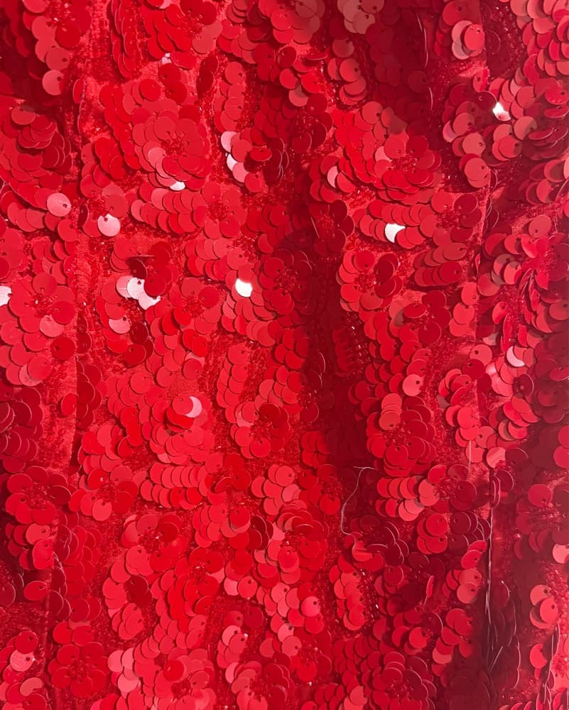 Ramy Brook Sequin Red Dress - Image 2