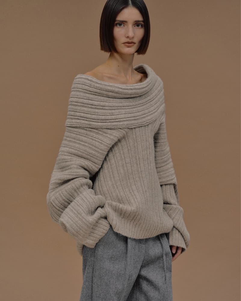 Tan Source Unknown Oversized Sweater  - Image 1