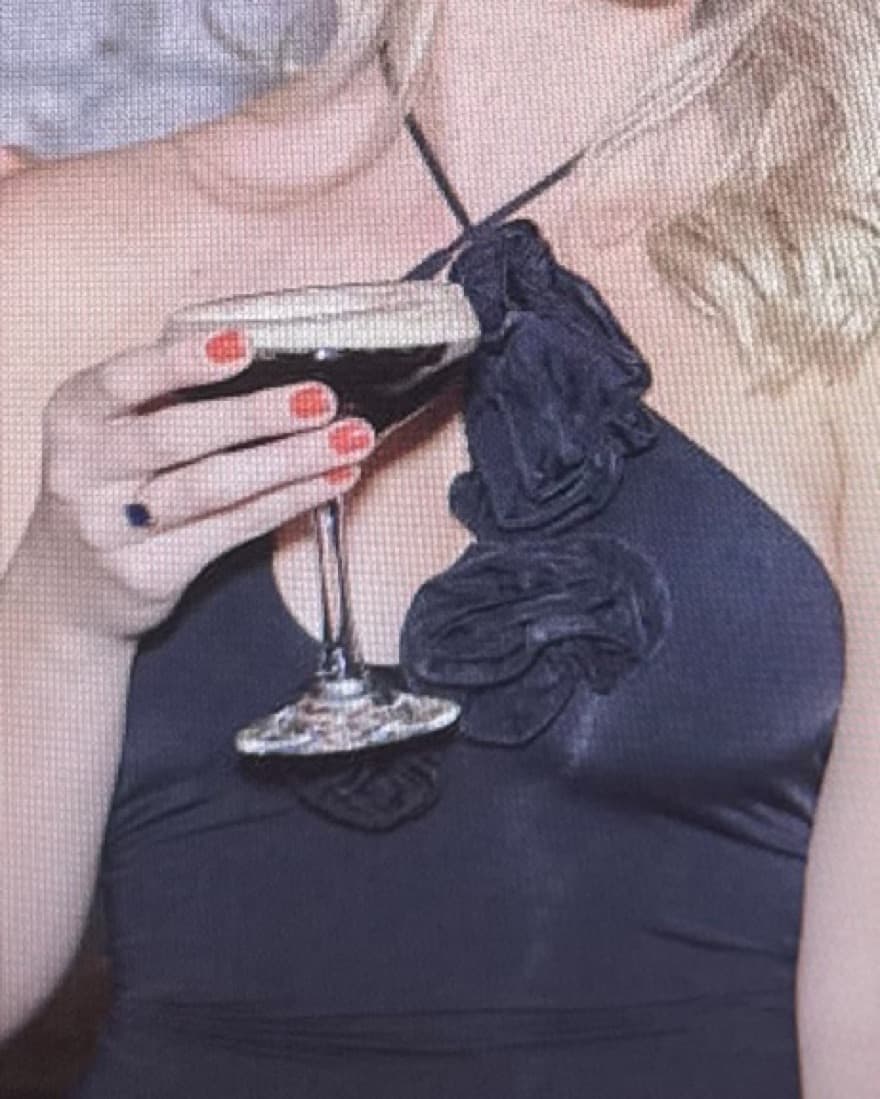 Barfot Black Midi Dress - Image 2