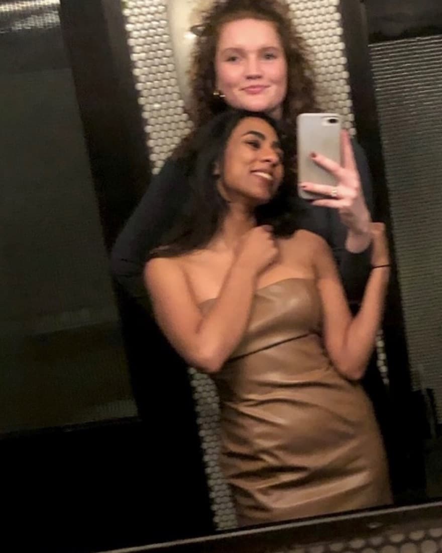 Vegan Leather Dress - Image 2