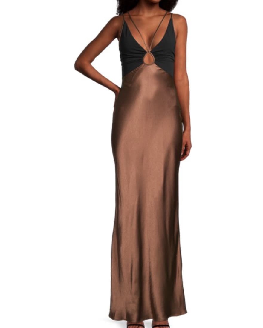 Bec & Bridge Kehlani V Cut-Out Maxi Dres - Image 3