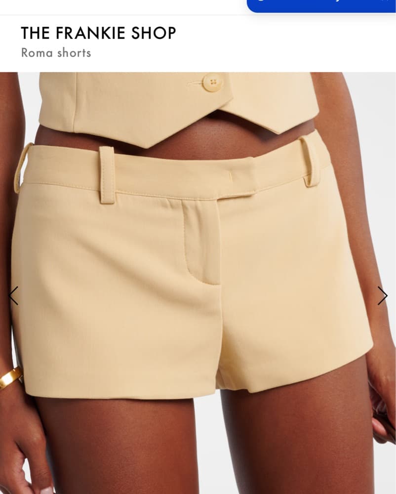 The Frankie Shop Roma Shorts - Image 1