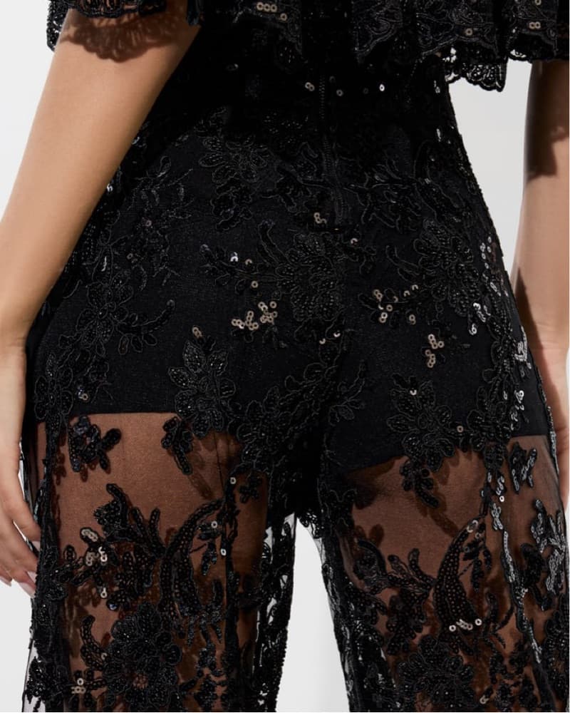 Alice + Olivia Athena Embellished Pant  - Image 4