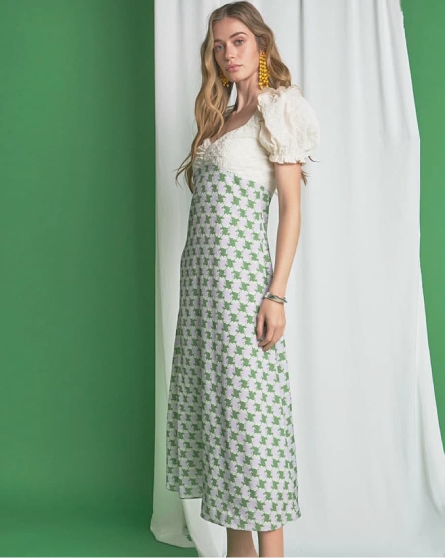 Floral Print Maxi Dress - Image 2