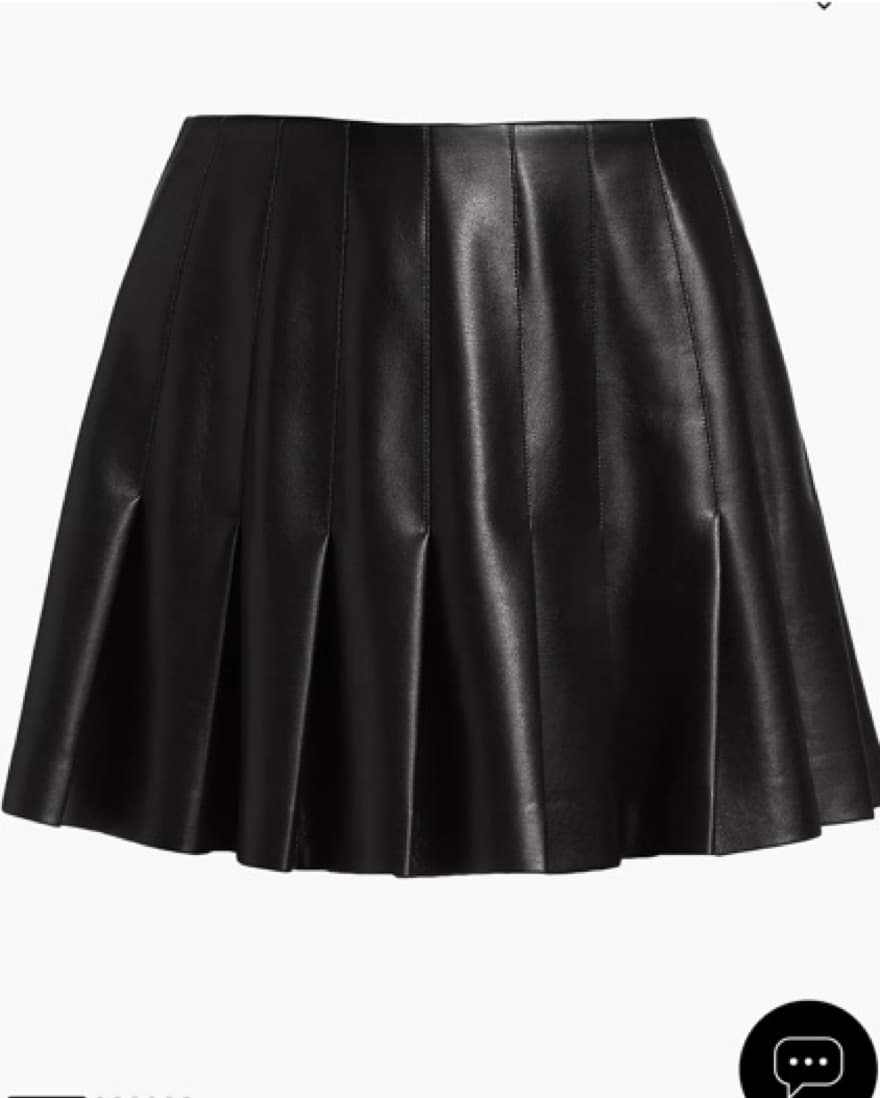 Alice + Olivia  Carter Vegan Leather Ple - Image 2
