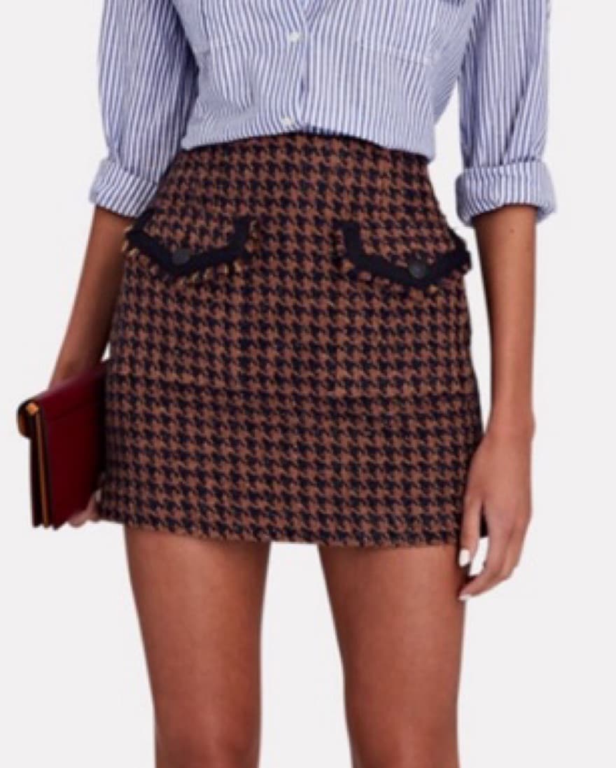 Veronica Beard Tweed Skirt - Image 1