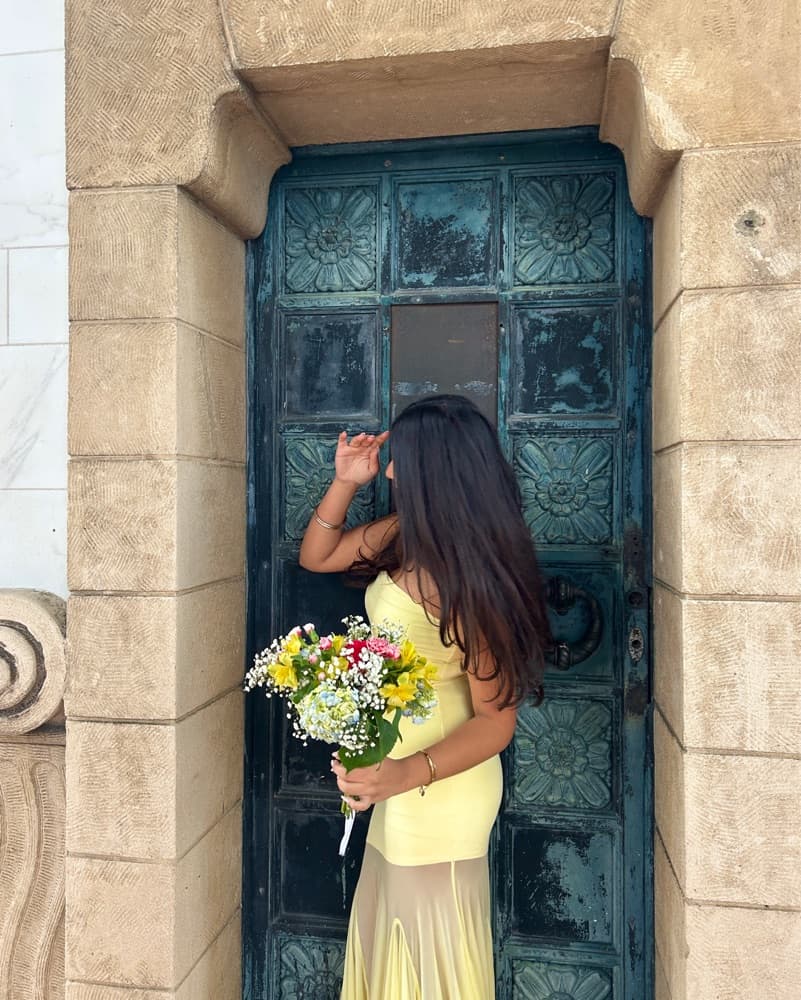 Yellow Revolve Dress - Image 3