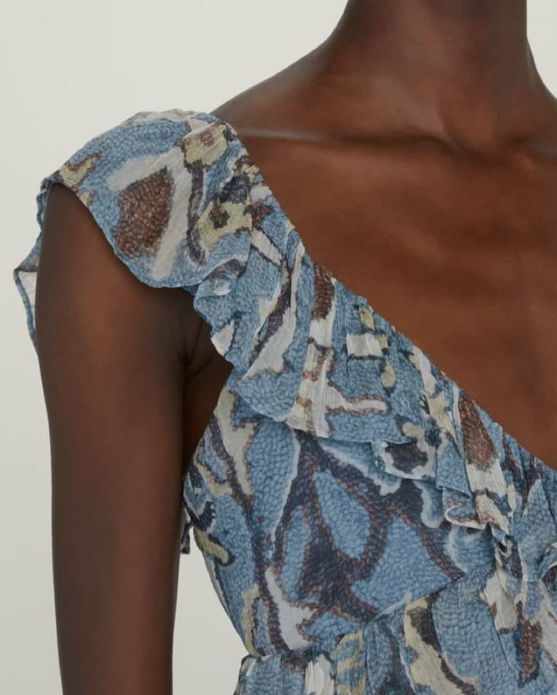 Hannah Artwear Dara Chiffon Midi Dress - Image 4