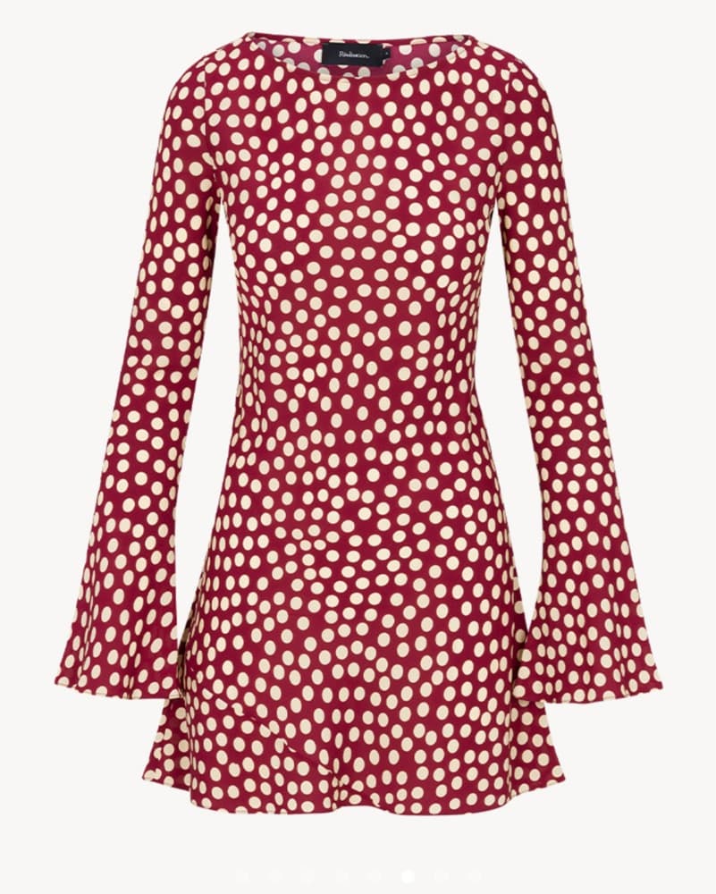Realisation Par Brigitte Dress Plum XS - Image 5