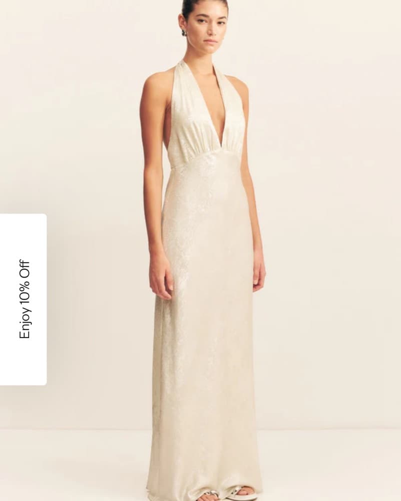 Shona Joy Calder Halter Neck Maxi Dress  - Image 6