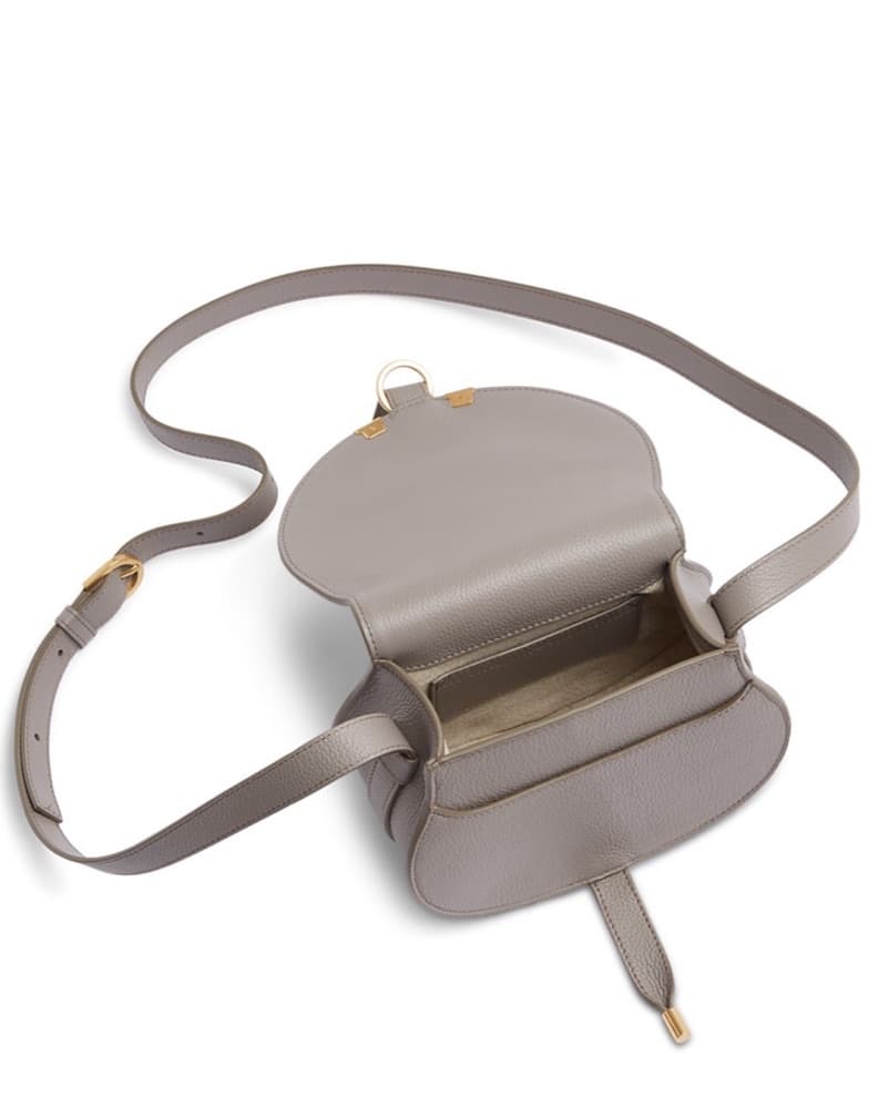 Chloé Marcie Small Leather Crossbody Bag - Image 5