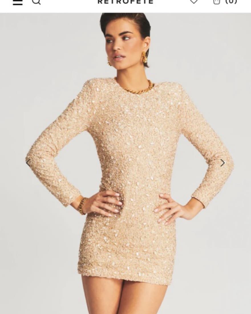 Retrofete Sequin Dress - Image 1