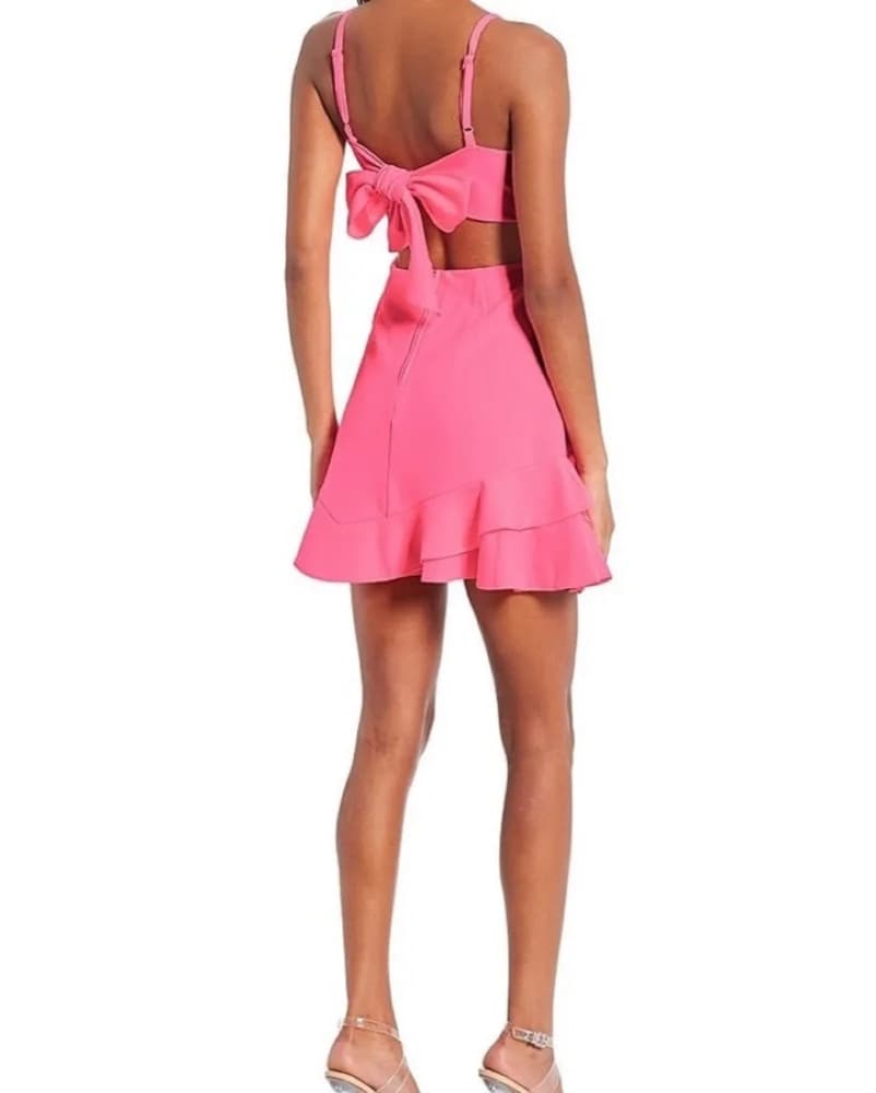Dear Moon Pink Mini Dress  - Image 2