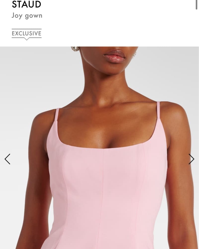 Staud Joy Pink Gown  - Image 3