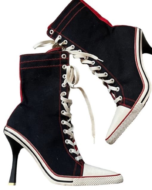 Vintage Anne Michelle Sneaker Heels  - Image 4
